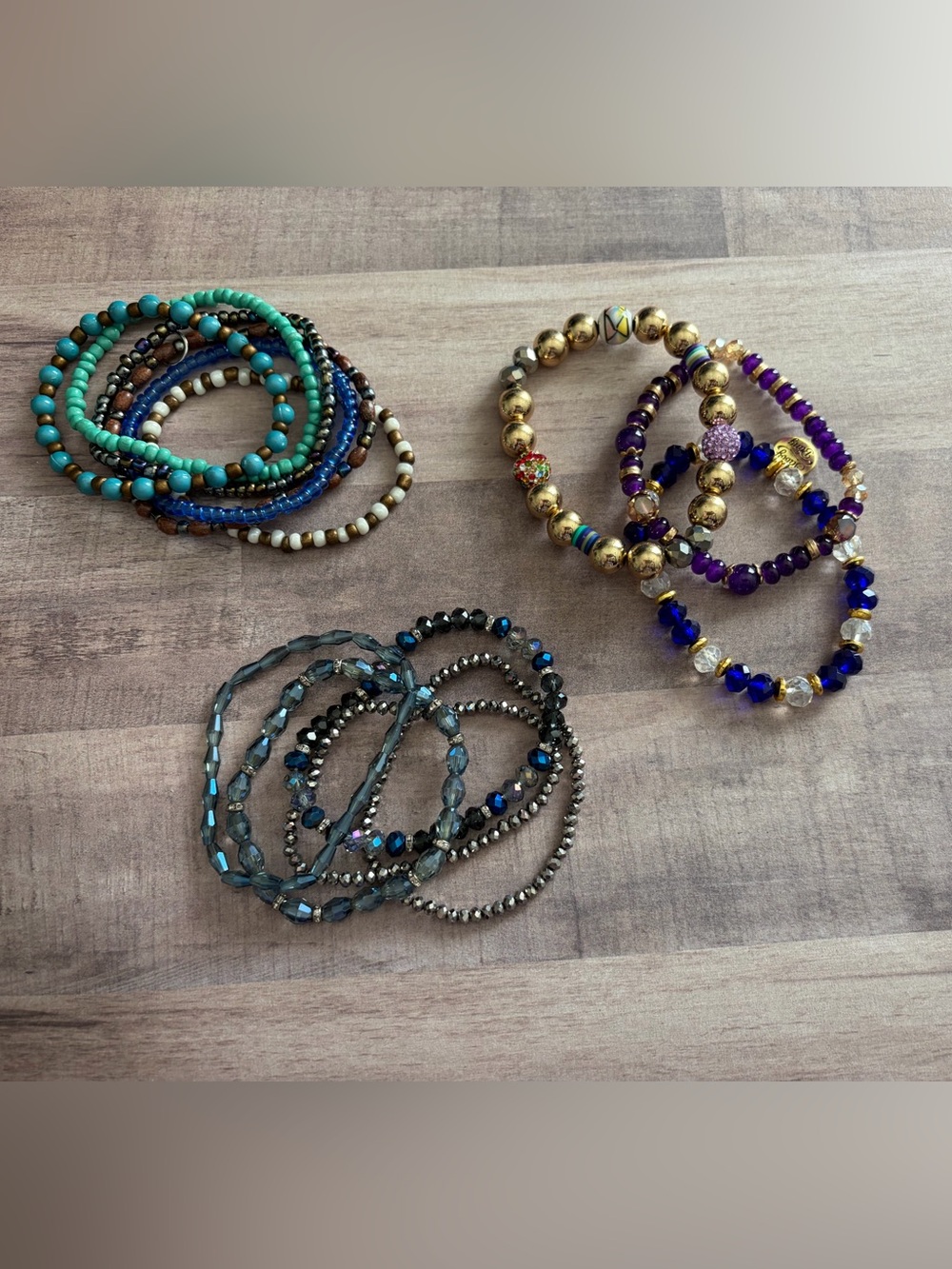 Set of 14 Stretch Bracelets